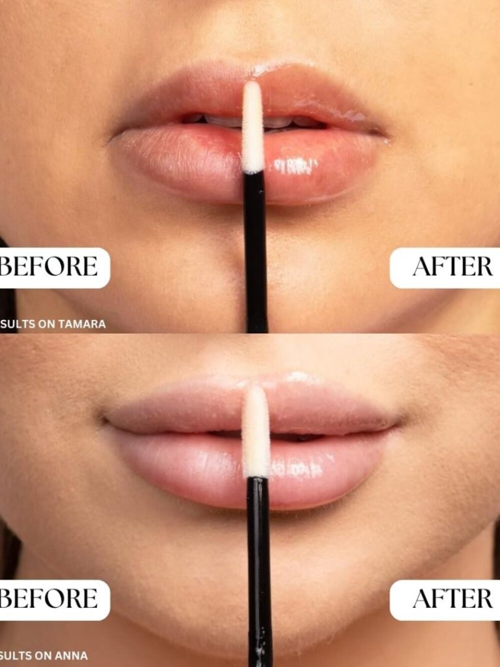 Lip Plumping Oil Chocolate Chili Brown Hydrating Tint Fuller Smooth Lip Gloss - Picture 4 of 9